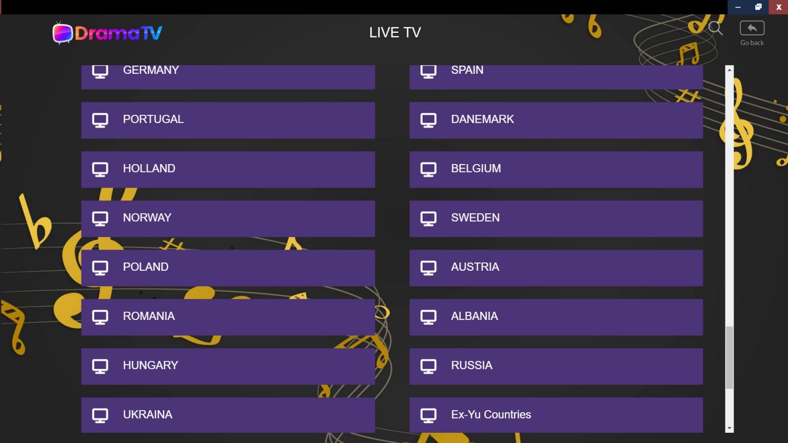 تنوع القنوات التلفزيونية في متجر اشتراكات iptv